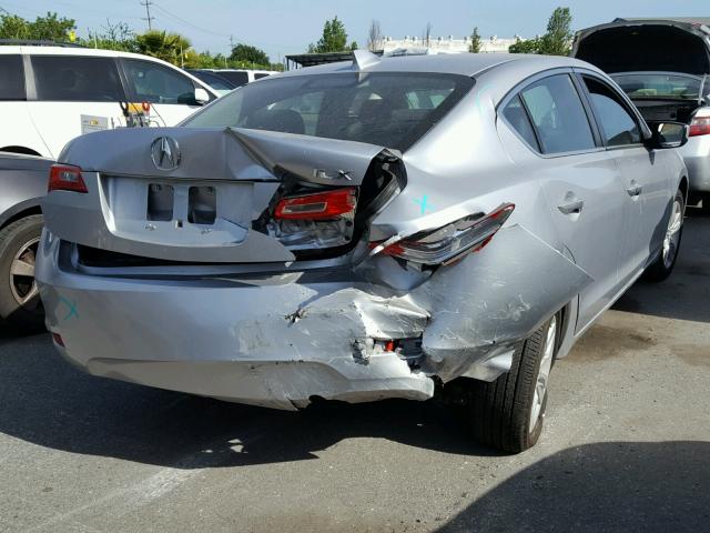 19VDE1F34DE016850 - 2013 ACURA ILX 20 SILVER photo 4