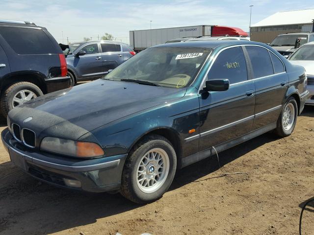 WBADD6321WBW44882 - 1998 BMW 528 I AUTO GREEN photo 2