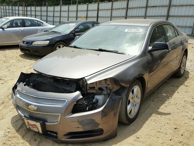 1G1ZA5EU0BF171644 - 2011 CHEVROLET MALIBU LS SILVER photo 2