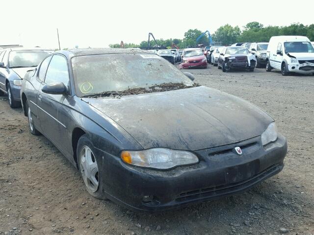 2G1WX15K639436196 - 2003 CHEVROLET MONTE CARL BLACK photo 1