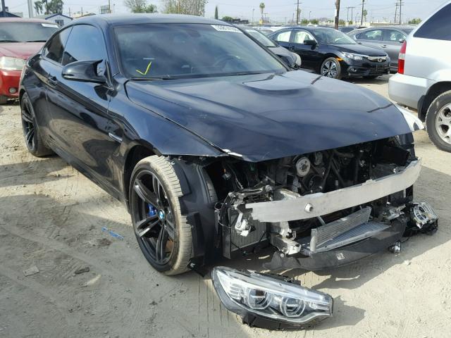 WBS3R9C38HA014336 - 2017 BMW M4 BLACK photo 1