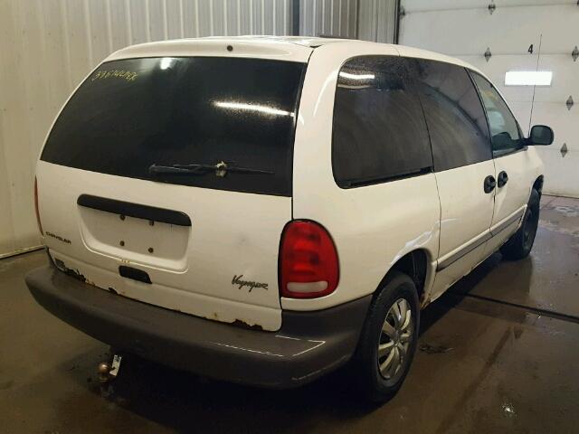 2C4GJ2538YR892946 - 2000 CHRYSLER VOYAGER WHITE photo 4