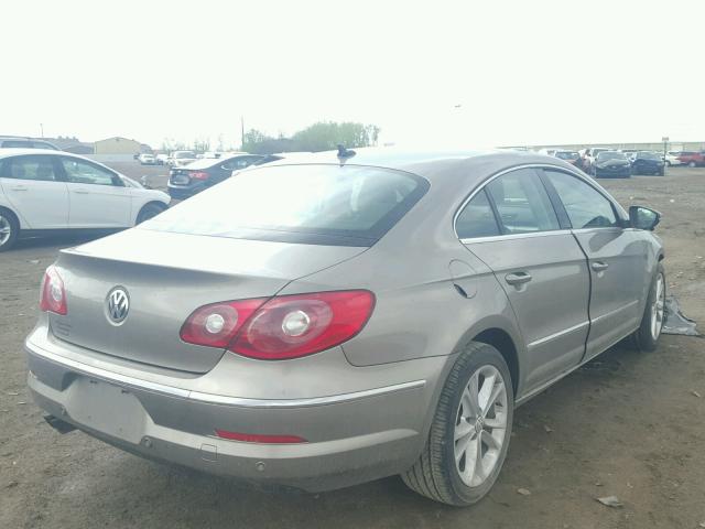 WVWHL73C29E529507 - 2009 VOLKSWAGEN CC LUXURY GRAY photo 4