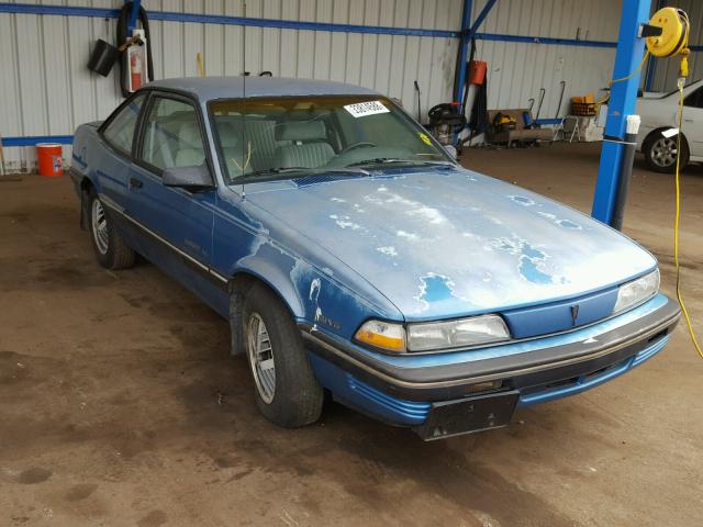 1G2JB14T2M7545224 - 1991 PONTIAC SUNBIRD LE BLUE photo 1