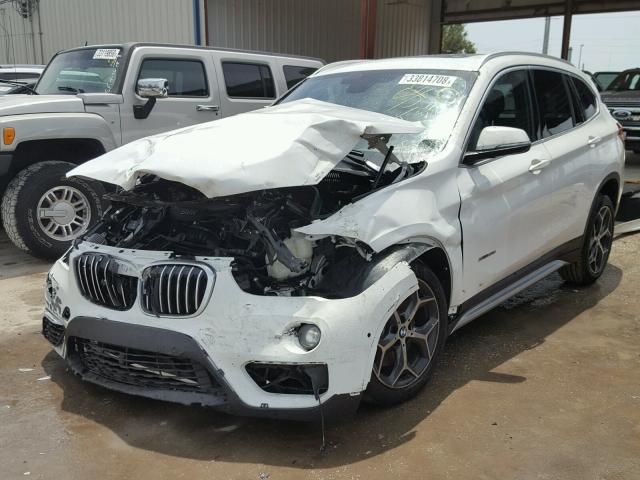WBXHT3C33H5F67941 - 2017 BMW X1 XDRIVE2 Blanco foto 2