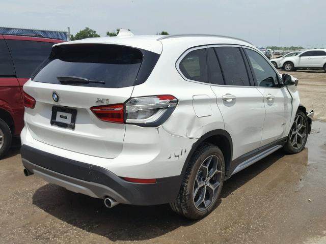 WBXHT3C33H5F67941 - 2017 BMW X1 XDRIVE2 WHITE photo 4