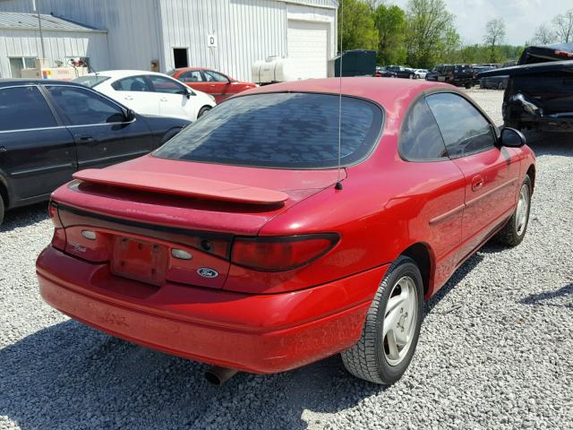 3FAFP11321R109698 - 2001 FORD ESCORT ZX2 RED photo 4