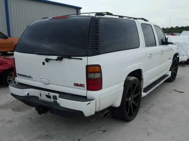 1GKFK66U42J258735 - 2002 GMC DENALI XL WHITE photo 4