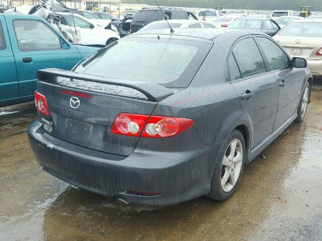 1YVHP84D555M12672 - 2005 MAZDA 6 S GRAY photo 4