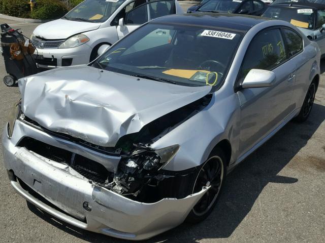 JTKDE167680230501 - 2008 TOYOTA SCION TC 银色 照片 2