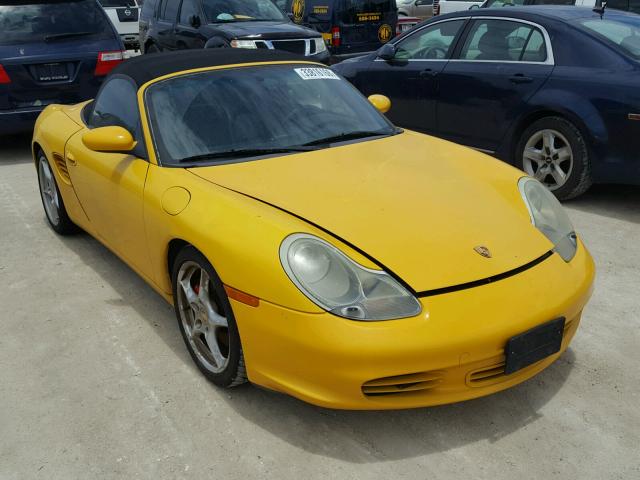 WP0CB298X3U661236 - 2003 PORSCHE BOXSTER S YELLOW photo 1