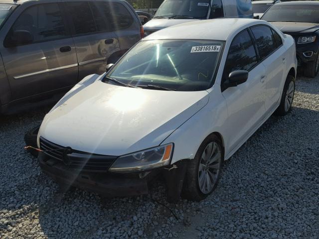 3VW2K7AJ2BM094835 - 2011 VOLKSWAGEN JETTA BASE 白色 照片 2