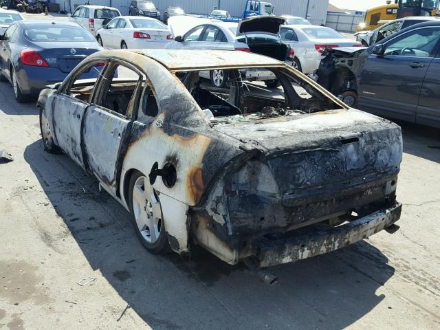 2G1WD58C589153509 - 2008 CHEVROLET IMPALA SUP 烧焦的 照片 3