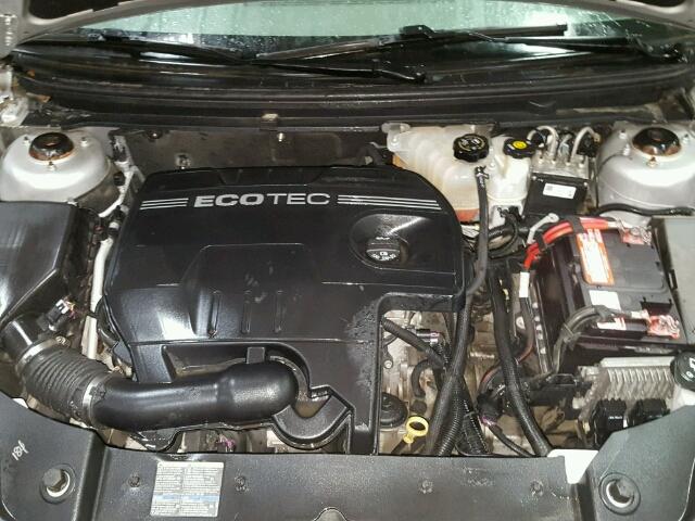 1G1ZG57B29F240287 - 2009 CHEVROLET MALIBU LS ვერცხლისფერი ფოტო 7