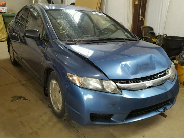 2HGFA16429H112025 - 2009 HONDA CIVIC DX-G BLUE photo 1