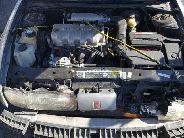 1G8ZF5280XZ239523 - 1999 SATURN SL GRAY photo 7