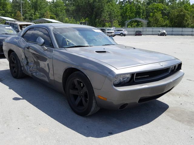 2B3CJ4DV1AH318392 - 2010 DODGE CHALLENGER GRAY photo 1