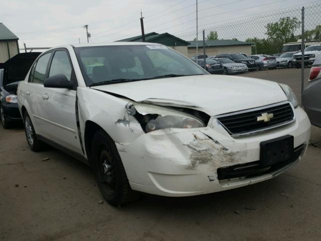 1G1ZS58N87F240816 - 2007 CHEVROLET MALIBU LS თეთრი ფოტო 1