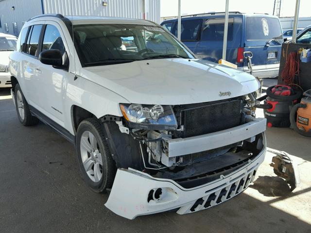 1C4NJDBB0GD566705 - 2016 JEEP COMPASS SP WHITE photo 1