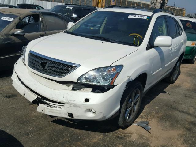 JTJHW31U962006975 - 2006 LEXUS RX 400 WHITE photo 2