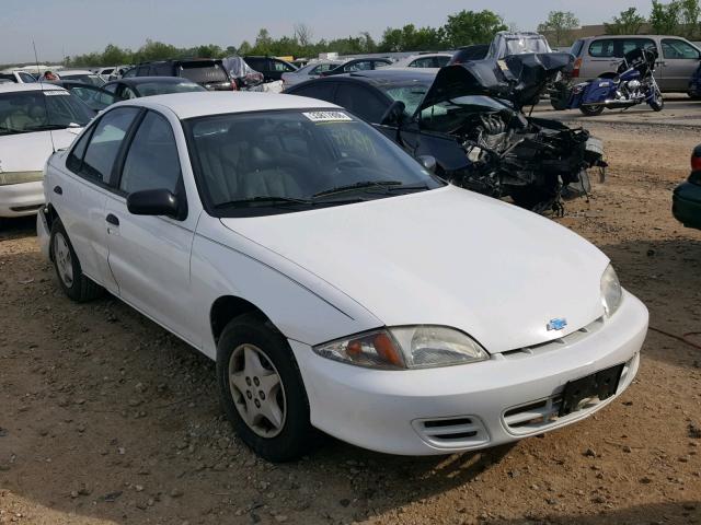 1G1JC524317165163 - 2001 CHEVROLET CAVALIER B WHITE photo 1