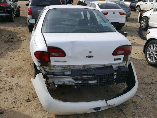 1G1JC524317165163 - 2001 CHEVROLET CAVALIER B WHITE photo 9