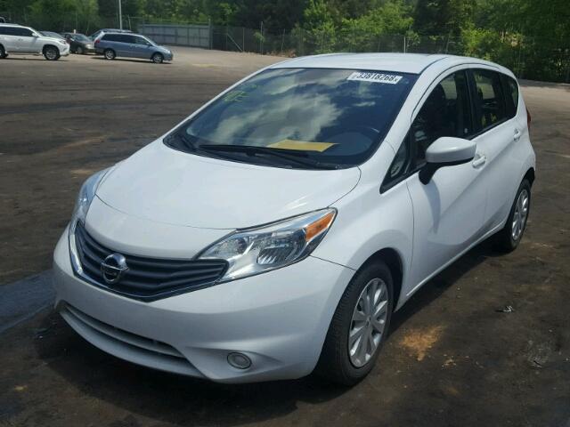 3N1CE2CP9GL361441 - 2016 NISSAN VERSA NOTE WHITE photo 2