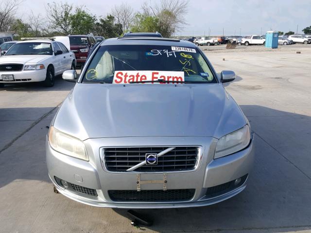 YV1AS982291105360 - 2009 VOLVO S80 3.2 SILVER photo 9