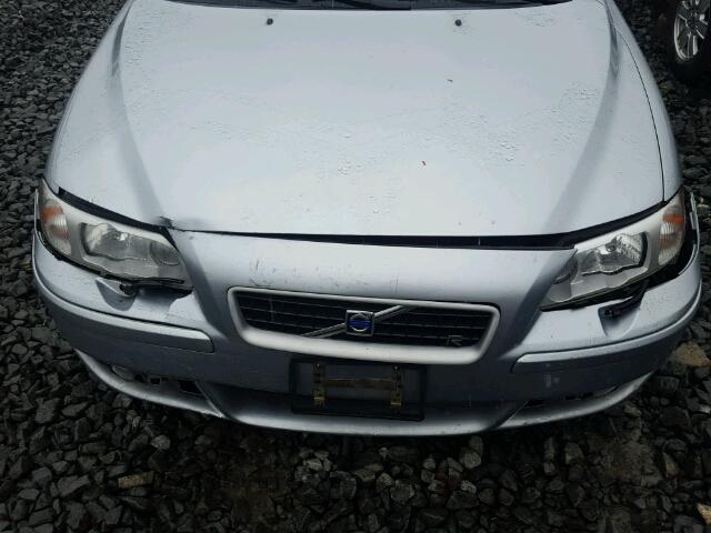 YV1RH527372602486 - 2007 VOLVO S60 R SILVER photo 7