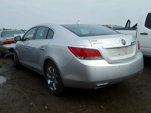 1G4GD5E34CF128094 - 2012 BUICK LACROSSE P SILVER photo 3