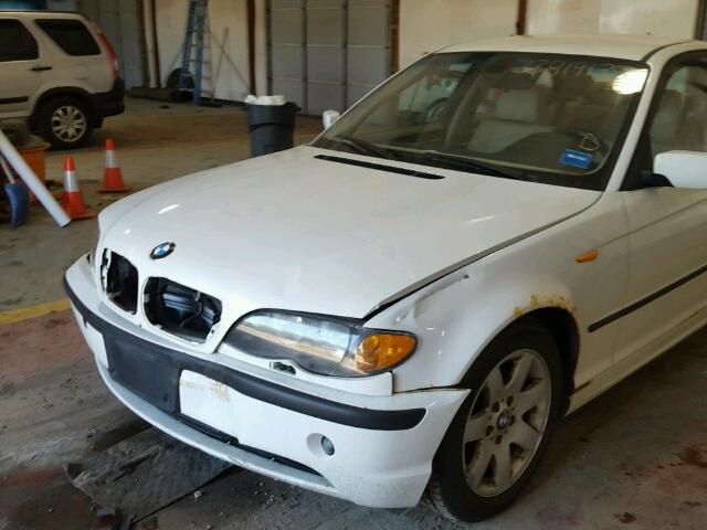 WBAEU33414PF62643 - 2004 BMW 325 XI WHITE photo 9