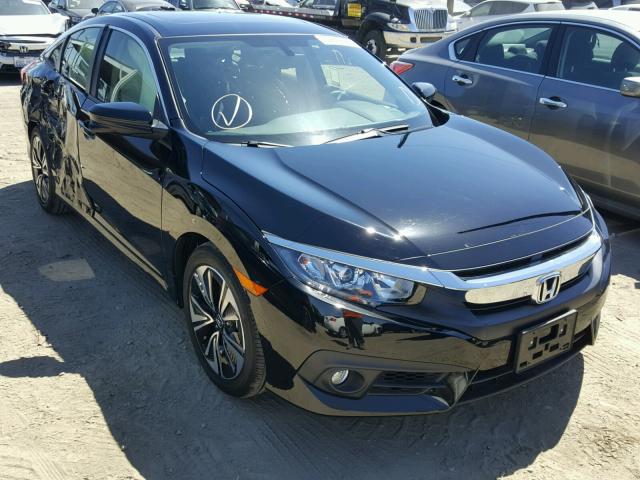 JHMFC1F70JX000048 - 2018 HONDA CIVIC EXL BLACK photo 1