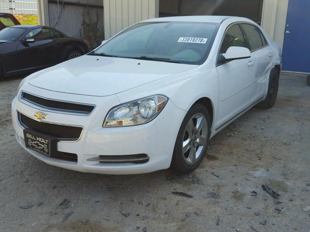 1G1ZC5EB3A4151634 - 2010 CHEVROLET MALIBU 1LT 白色 照片 2