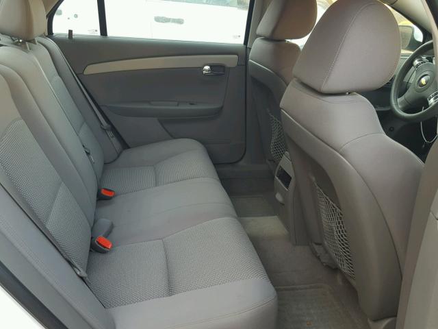 1G1ZC5EB3A4151634 - 2010 CHEVROLET MALIBU 1LT 白色 照片 6