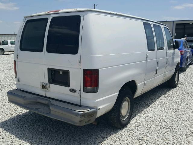 1FTRE14233HB92871 - 2003 FORD ECONOLINE WHITE photo 4