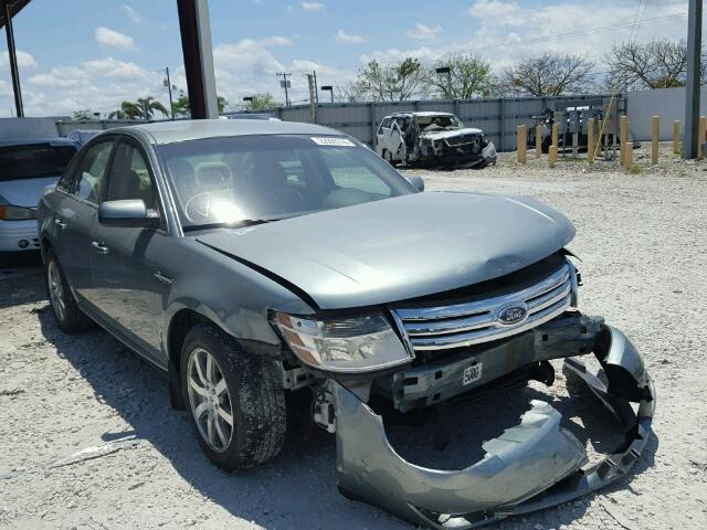 1FAHP24W08G163992 - 2008 FORD TAURUS SEL GREEN photo 1