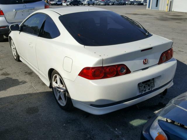 JH4DC53056S022962 - 2006 ACURA RSX TYPE-S WHITE photo 3