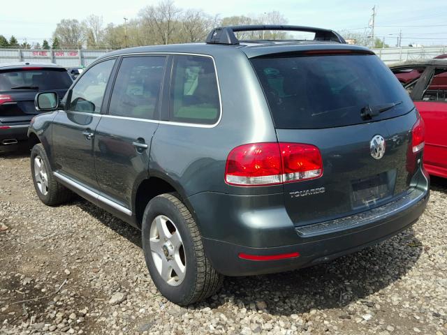 WVGZG77L95D077067 - 2005 VOLKSWAGEN TOUAREG 3. GREEN photo 3