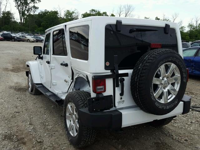 1C4BJWEG6GL206561 - 2016 JEEP WRANGLER U WHITE photo 3