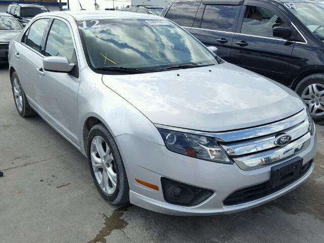 3FAHP0HA1CR145103 - 2012 FORD FUSION SE SILVER photo 1