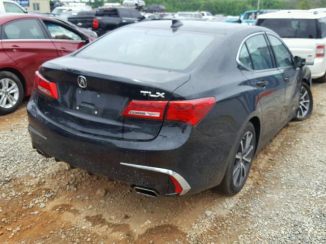 19UUB2F30JA011621 - 2018 ACURA TLX BLACK photo 4