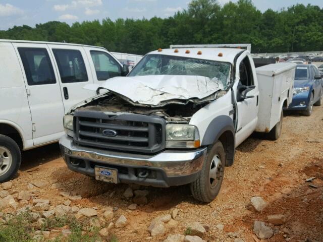 1FDWF36F2YED23501 - 2000 FORD F350 SUPER WHITE photo 2