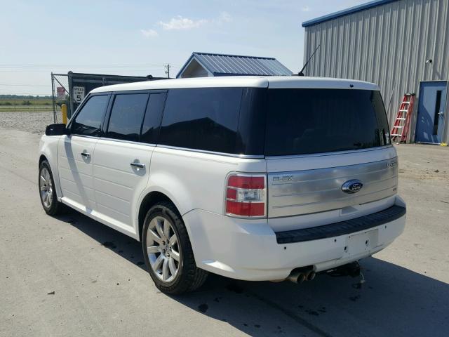 2FMEK63C09BA10091 - 2009 FORD FLEX LIMIT WHITE photo 3