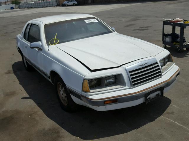 1FABP46F3FA154170 - 1985 FORD THUNDERBIR WHITE photo 1