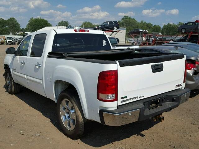 3GTRCVE00AG119748 - 2010 GMC SIERRA C15 WHITE photo 3