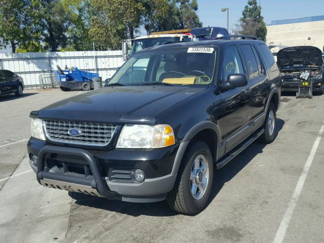 1FMZU63K73ZA79089 - 2003 FORD EXPLORER X BLACK photo 2