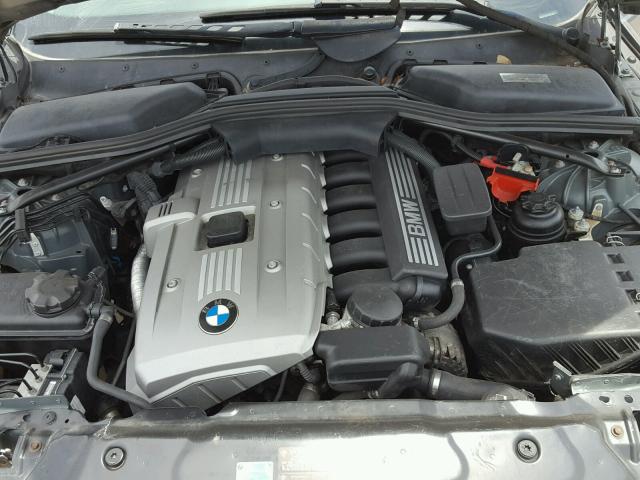 WBANF33597CW69435 - 2007 BMW 525 XI BLACK photo 7