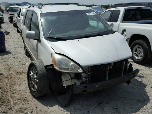 5TDZA22CX5S257145 - 2005 TOYOTA SIENNA XLE WHITE photo 1