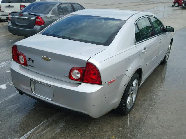 1G1ZH57BX94236965 - 2009 CHEVROLET MALIBU 1LT 银色 照片 4
