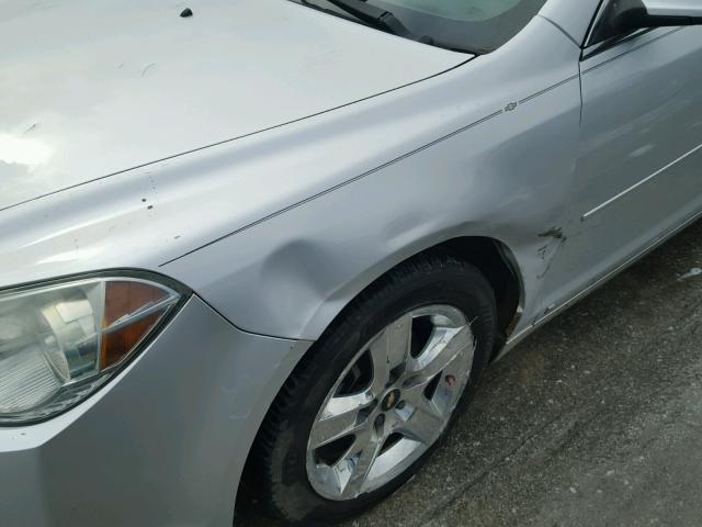 1G1ZH57BX94236965 - 2009 CHEVROLET MALIBU 1LT 银色 照片 9